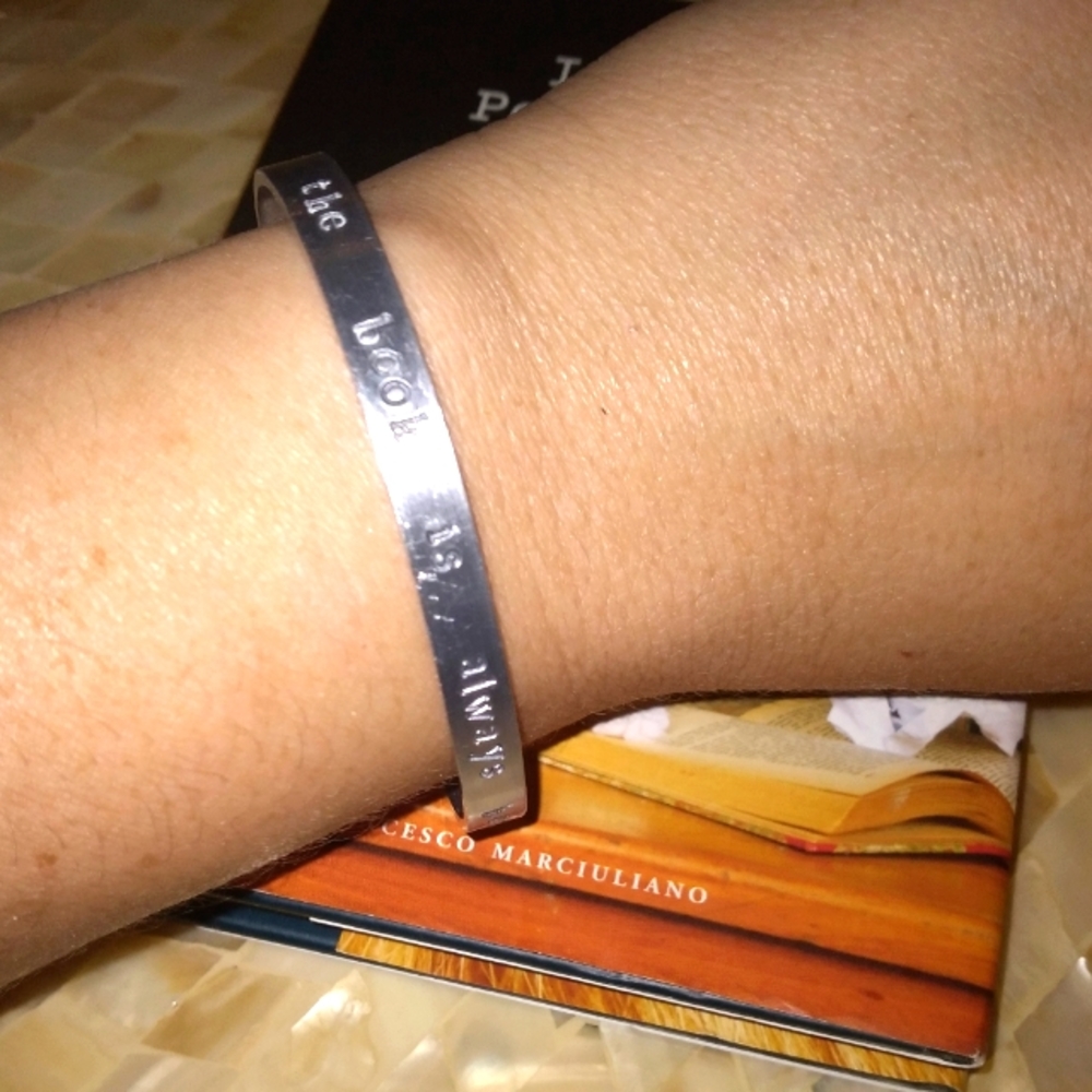 The Book Is Always Better Bracelet